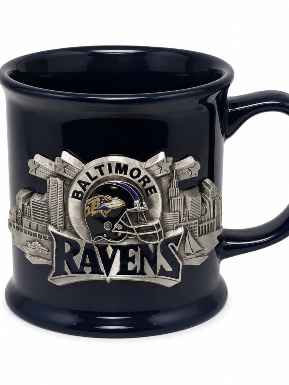 Baltimore Ravens 3D Team Logo-Mug